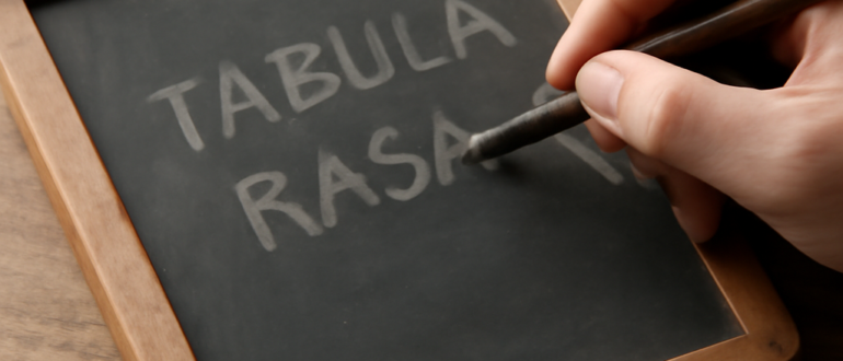 Что значит «tabula rasa»